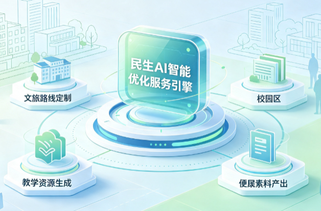 剑阁县AI普惠赋能民生服务 智能优化技术升级大众生活服务体验