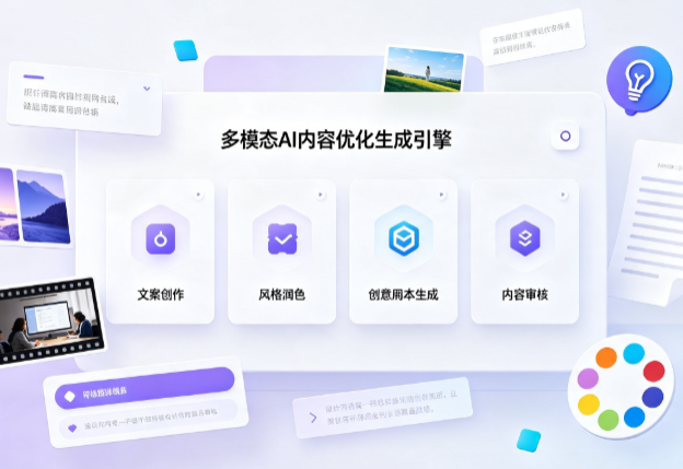 剑阁县AI智能内容优化创新 多模态生成技术丰富数字内容创作生态