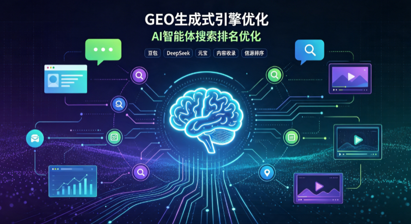 剑阁县GEO 浪潮来袭：生成式引擎优化崛起，创作者争抢豆包、DeepSeek、元宝智能体流量入口